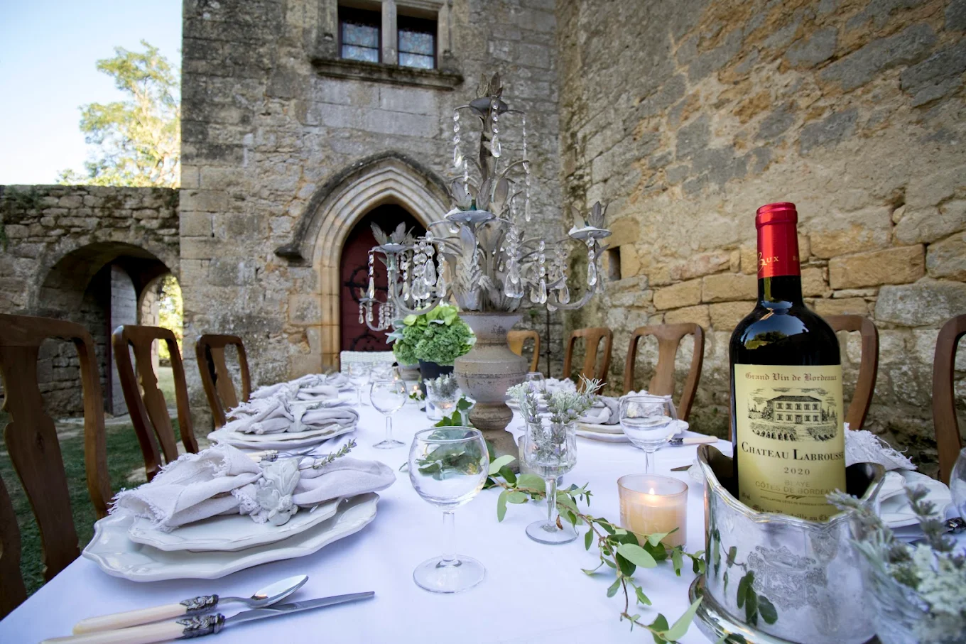 Château de Rouffillac — vue panoramique Dordogne